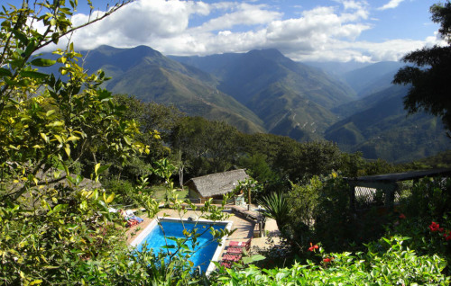 The view from Coroico.
