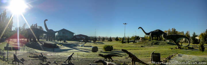 Dinosaur park in Sarmiento, Argentina