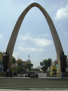 Heroes' Arch in honor of Grau and Bolognesi