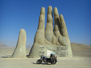 Hand of the Desert rising out of Atacama.