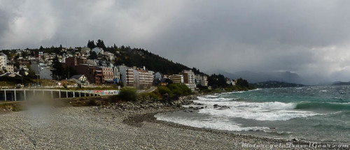 The lovely weather that awaited us in Bariloche.