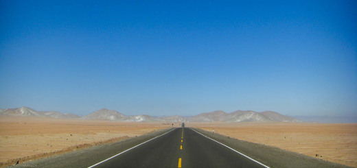 Heading south on the Pan-American Highway